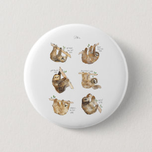 Luiaards Klassiek  Ronde Button 5,7 Cm