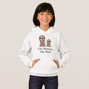 Luiaards Luiaard Cadeau Meisjes Hoodie Trui