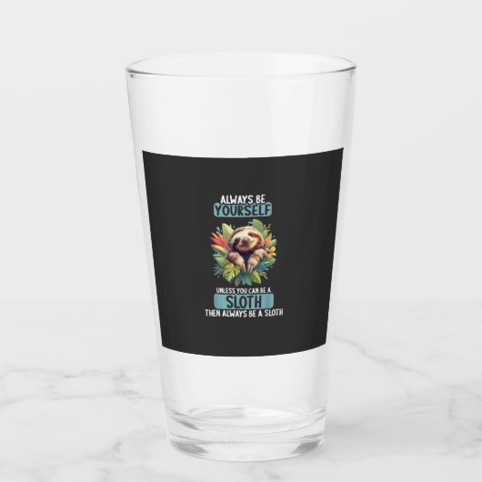 Luiaards Luiaard T-shirt Glas (Voorkant)