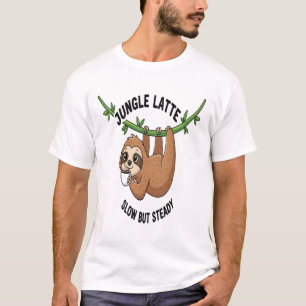 Luiaard's Ochtendkoffie T-shirt