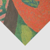 Luiaards rondhangen in bomen tissuepapier (Detail)