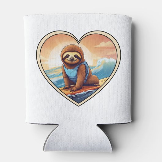 luiaards surfen blikjeskoeler (Achterkant)