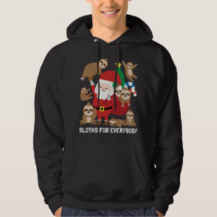 luiaards voor iedereen grappig Schattige winter ke Hoodie