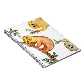 Luiaards zeggen: Slow Down! Notitieboek (Rechterzijde)