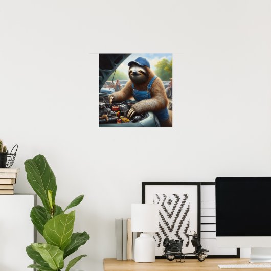 luiaarmonteur poster (Thuiskantoor)