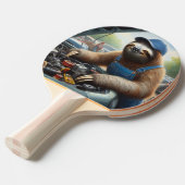 luiaarmonteur tafeltennisbatje (Voorkant Gekanteld)