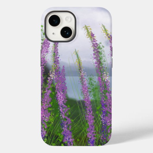 luibloemen door het meer Case-Mate iPhone case (Achterkant)