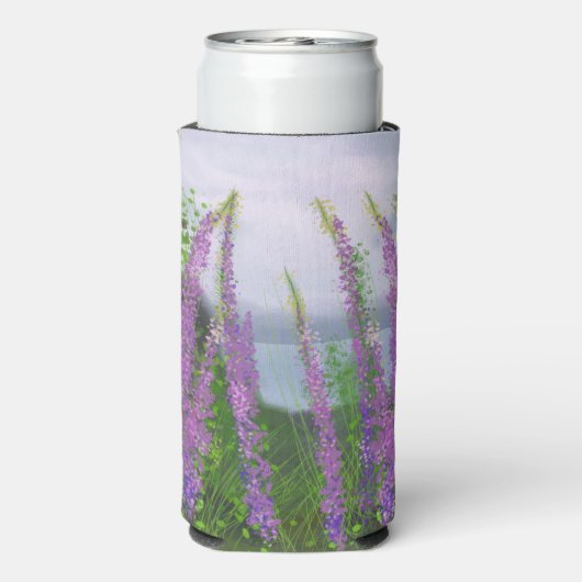  luibloemen door het meer seltzer blikjeskoeler (Seltzer Achterkant)