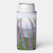 luibloemen door het meer seltzer blikjeskoeler (Seltzer Voorkant)