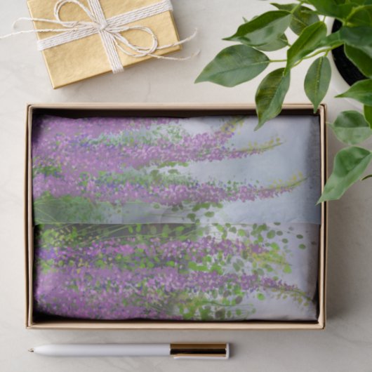 luibloemen door het meer tissuepapier (Geschenk)