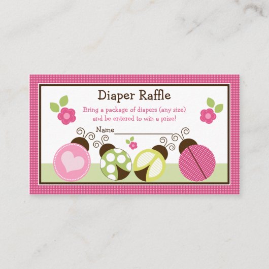 luibugs- en drijfwerktuigen met luierspoeling informatiekaartje (Voorkant)