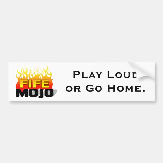 Luid Bumpersticker afspelen (Voorkant)