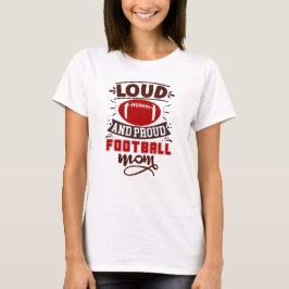 Luid en Football mam T-shirt
