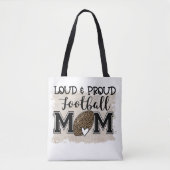 Luid en Football mam Tote Bag (Voorkant)