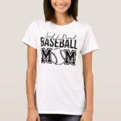 Luid- en honkbal-Shirt, honkbal T-shirt (Voorkant)