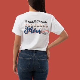 Luid en Proud Baseball Mam, Player's Photo T-shirt