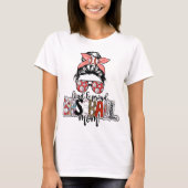 Luid en Proud Baseball Mam T-shirt (Voorkant)