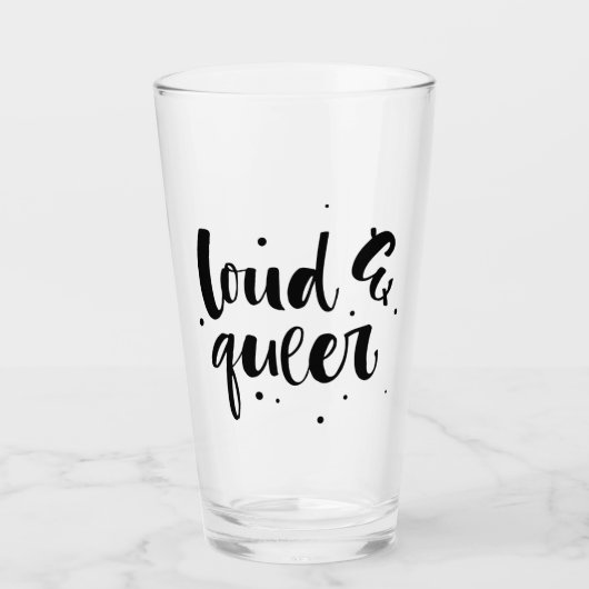 Luid en queer glas (Voorkant)