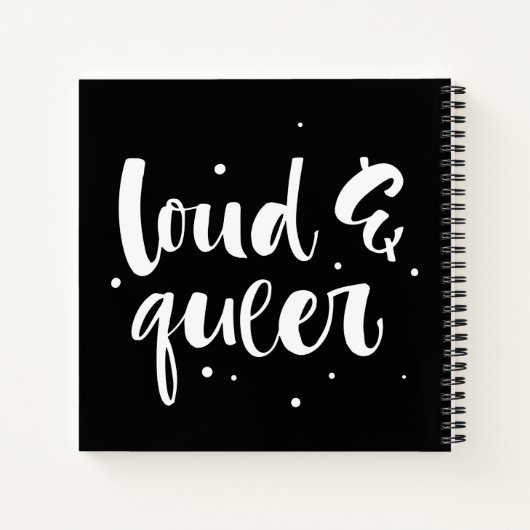 Luid en queer notitieboek (Achterkant)