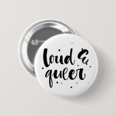 Luid en queer ronde button 5,7 cm (Voorkant /achterkant)