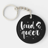 Luid en queer sleutelhanger (Voorkant)