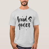 Luid en queer t-shirt (Voorkant)