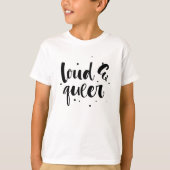 Luid en queer t-shirt (Voorkant)