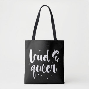 Luid en queer tote bag