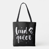 Luid en queer tote bag (Achterkant)