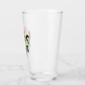 Luid en queer | Waterverf Hart Glas (Links)