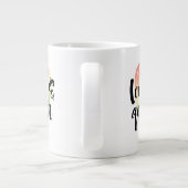 Luid en queer | Waterverf Hart Grote Koffiekop (Achterkant)