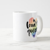 Luid en queer | Waterverf Hart Grote Koffiekop (Voorkant rechts)