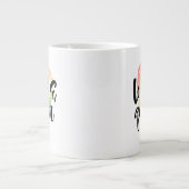 Luid en queer | Waterverf Hart Grote Koffiekop (Voorkant)