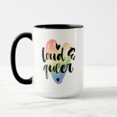 Luid en queer | Waterverf Hart Mok (Links)