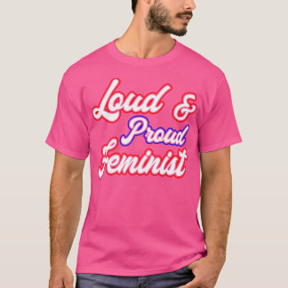 Luid en trots feminist IV T-shirt