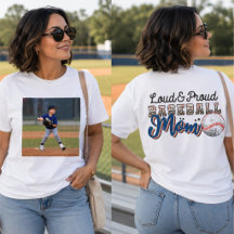 Luid en Trots Honkbal Moeder, Speler Foto