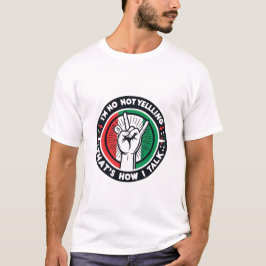 Luid en trots Italiaans – Grappig handgebaar ontwe T-shirt