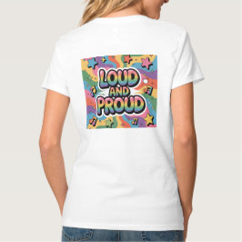 Luid en Trots – Kleurrijke Psychedelische LGBTQ+ B T-shirt