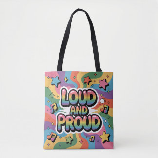 LUID EN TROTS | LGBTQ+ Pride-bondgenoot Tote Bag