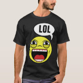 Luid Face lachen T-shirt (Voorkant)