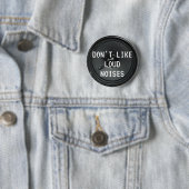 Luid geluiden ronde button 5,7 cm (In situ)