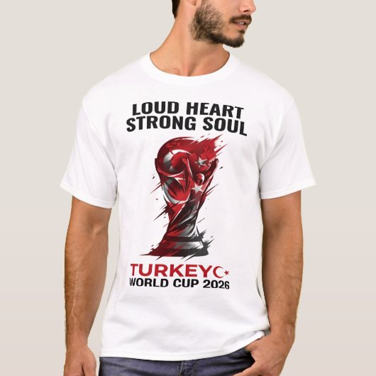 Luid Hart Sterke Ziel T-shirt (Voorkant)
