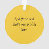 Luid huilende emoji droevig gezicht ornament (achterkant)