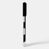 Luid in stilte – Zwart & Wit Krachtige Uitspraak P Case-Mate iPhone Case (Achterkant / Rechts)