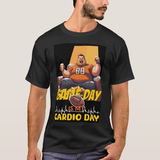 Luid juichen, Cardio Proud: Game Day Glory! T-shirt (Voorkant)