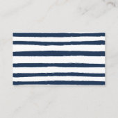 Luid onder het Zee Baby shower Informatiekaartje (Achterkant)