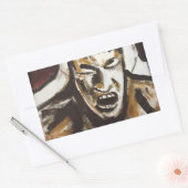 Luid Rechthoekige Sticker (Envelop)