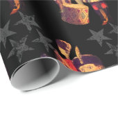  luid schreeuwende notenkraker soldaat drums cadeaupapier (Rol Hoek)