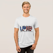 Luid Trots en Pakken 2 Tri-Blend Shirt (Voorkant volledig)
