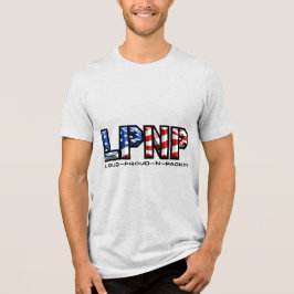 Luid Trots en Pakken 2 Tri-Blend Shirt